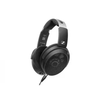 Auriculares de estudio over-ear con cable Sennheiser HD 490 PRO PLUS — acústica abierta, transductores de 38 mm, 130 Ω, cable de 1,8 m, plegables, negro