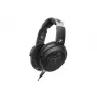 Auriculares de estudio over-ear con cable Sennheiser HD 490 PRO PLUS — acústica abierta, transductores de 38 mm, 130 Ω, cable de 1,8 m, plegables, negro