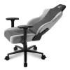 Silla gaming Sharkoon SKILLER SGS30 tapizado de tejido negro gris