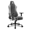 Silla gaming Sharkoon SKILLER SGS30 tapizado de tejido negro gris