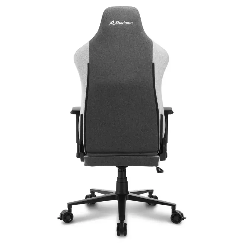 Silla gaming Sharkoon SKILLER SGS30 tapizado de tejido negro gris