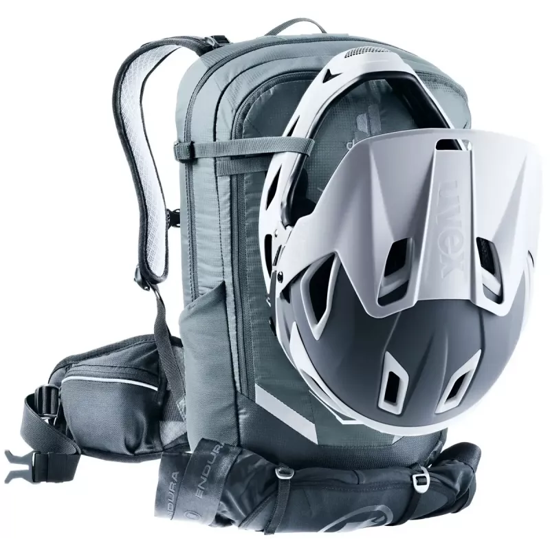 Mochila de bicicleta Deuter Flyt 12 SL gris poliamida poliéster