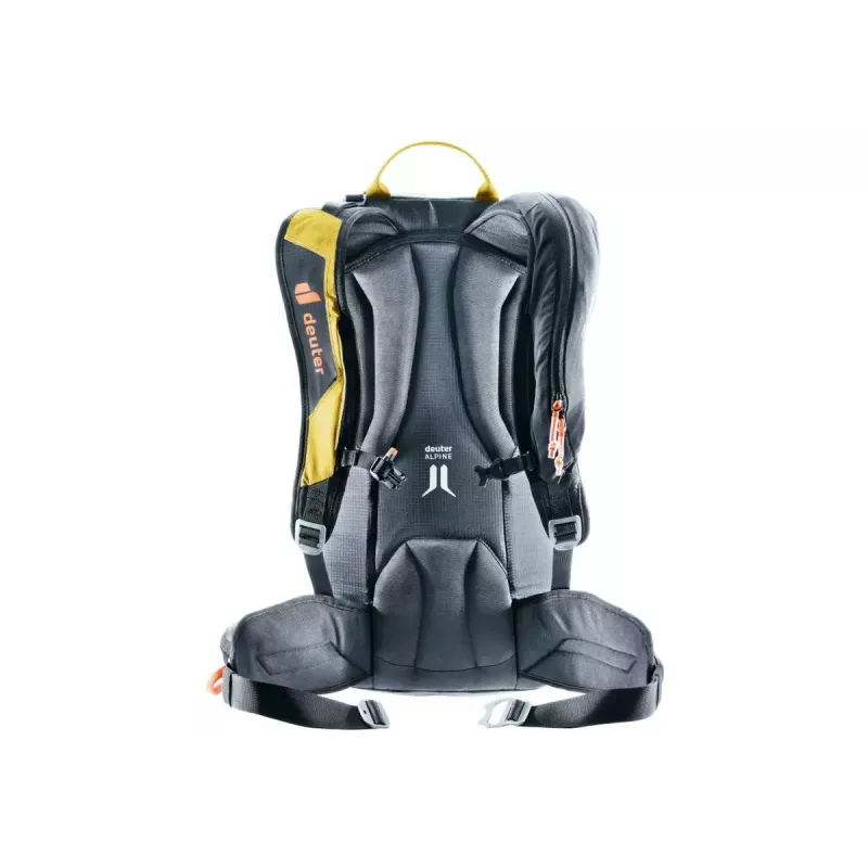 Mochila de avalancha DEUTER Alproof Lite 22 – 22 L, cúrcuma/negro, ligera, fiable