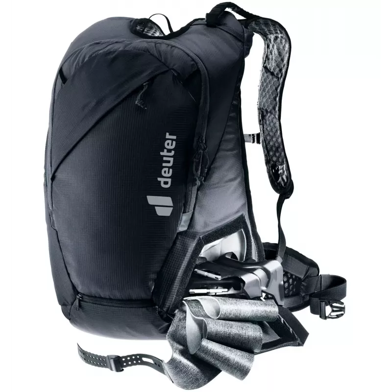 Mochila deportiva DEUTER Updays 26 — 26 L, Negra, Poliamida, 51×31×23 cm, sin PFAS