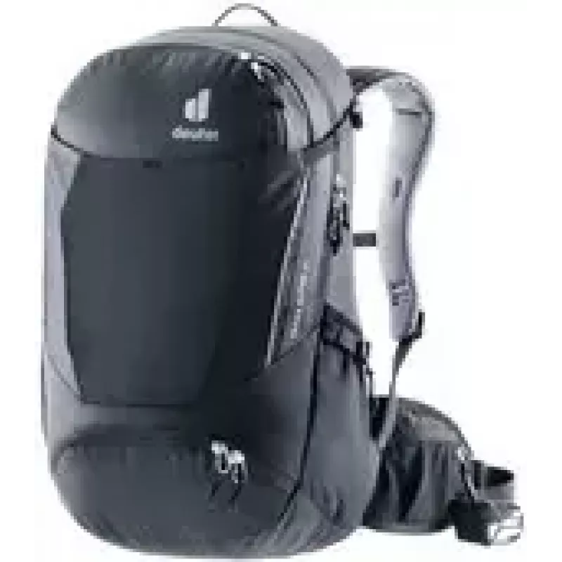 Mochila DEUTER Trans Alpine 24 — mochila de bicicleta, 24 L, negra