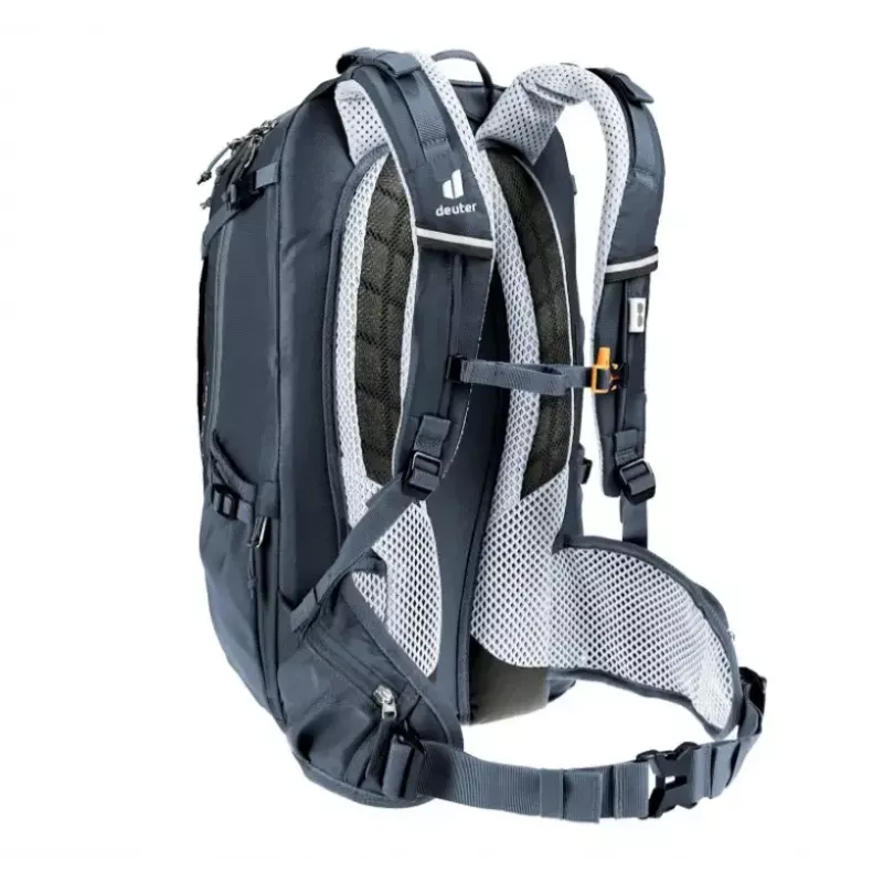 Mochila DEUTER Trans Alpine 24 — mochila de bicicleta, 24 L, negra