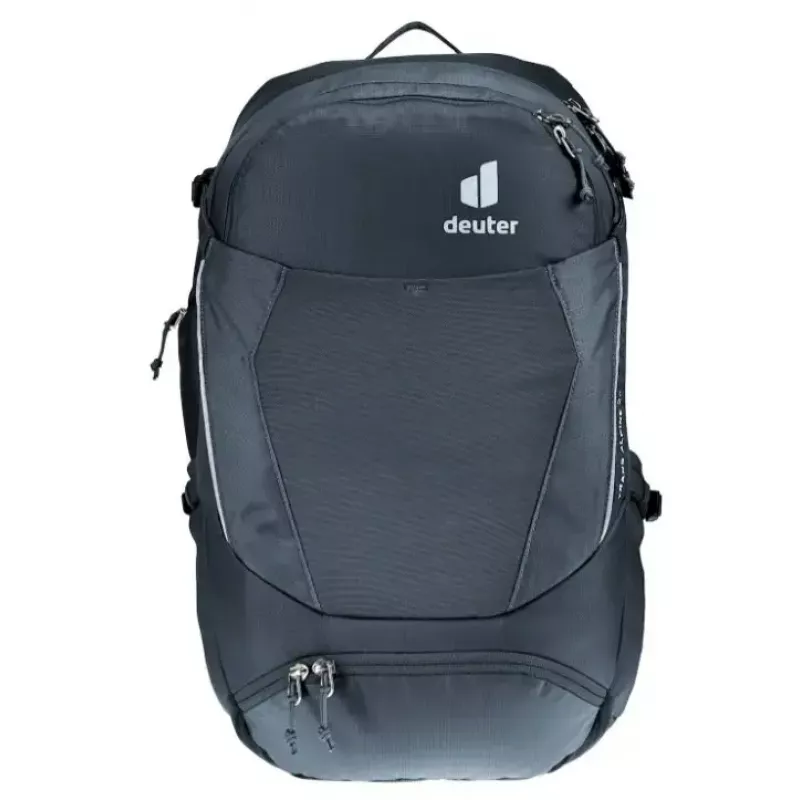 Mochila DEUTER Trans Alpine 24 — mochila de bicicleta, 24 L, negra
