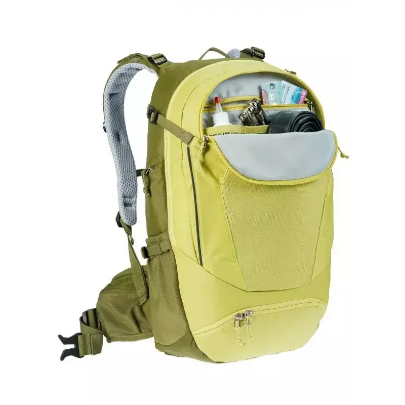 Mochila DEUTER Trans Alpine 24 — 24 L de capacidad, color sprout-cactus