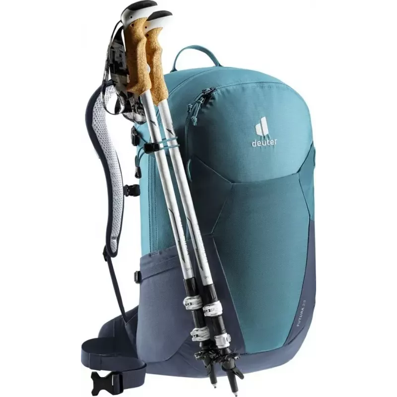 Mochila DEUTER Futura 23 — 23L de volumen, sistema de espalda ajustable