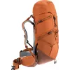 Mochila de trekking DEUTER Aircontact Core 45+10 SL — chestnut-umbra, 45+10 L de volumen