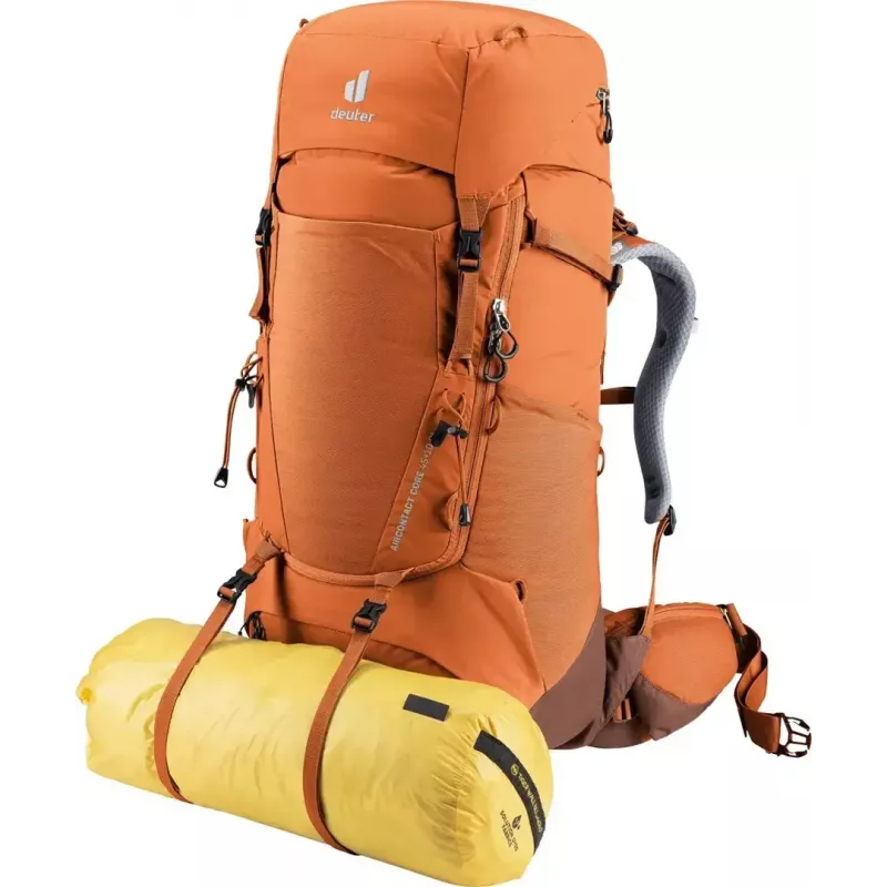 Mochila de trekking DEUTER Aircontact Core 45+10 SL — chestnut-umbra, 45+10 L de volumen