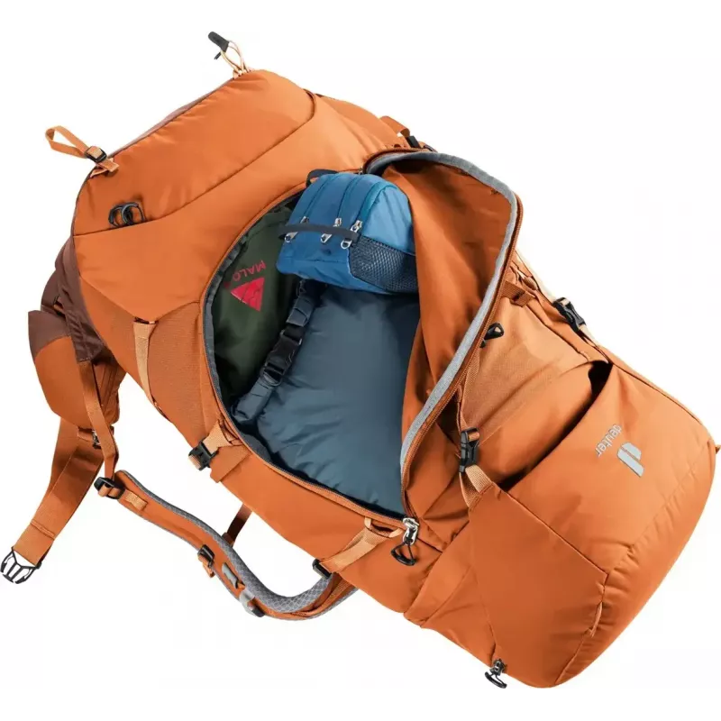 Mochila de trekking DEUTER Aircontact Core 45+10 SL — chestnut-umbra, 45+10 L de volumen