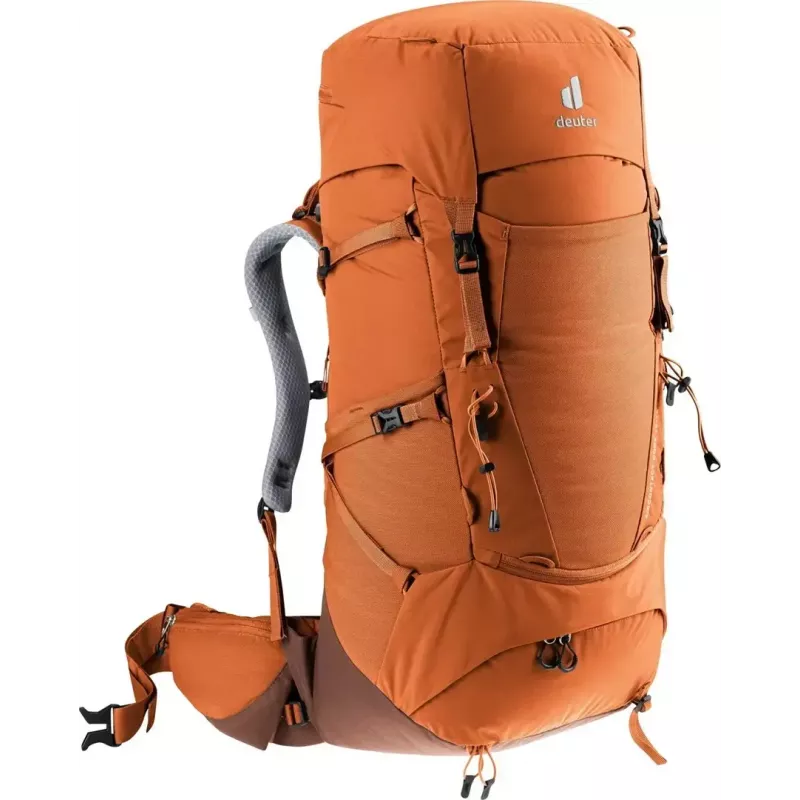 Mochila de trekking DEUTER Aircontact Core 45+10 SL — chestnut-umbra, 45+10 L de volumen