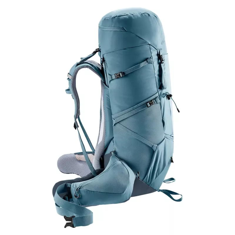 Mochila DEUTER Aircontact Core 60+10, armazón interno, 60 L (+10 L), 2,31 kg, Azul
