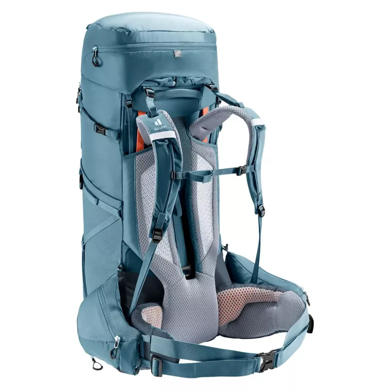 Mochila DEUTER Aircontact Core 60+10, armazón interno, 60 L (+10 L), 2,31 kg, Azul