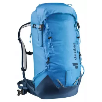 Mochila DEUTER Freescape Lite 26 L — mochila de esquí de travesía sin armazón, 26 L, 1,18 kg, carga superior, azul