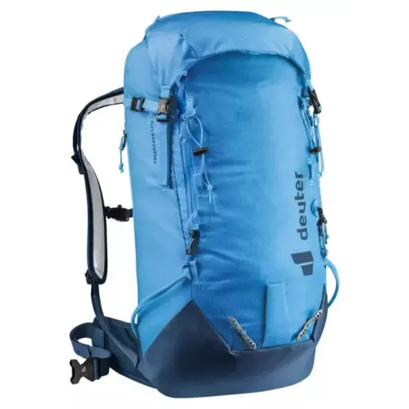 Mochila DEUTER Freescape Lite 26 L — mochila de esquí de travesía sin armazón, 26 L, 1,18 kg, carga superior, azul