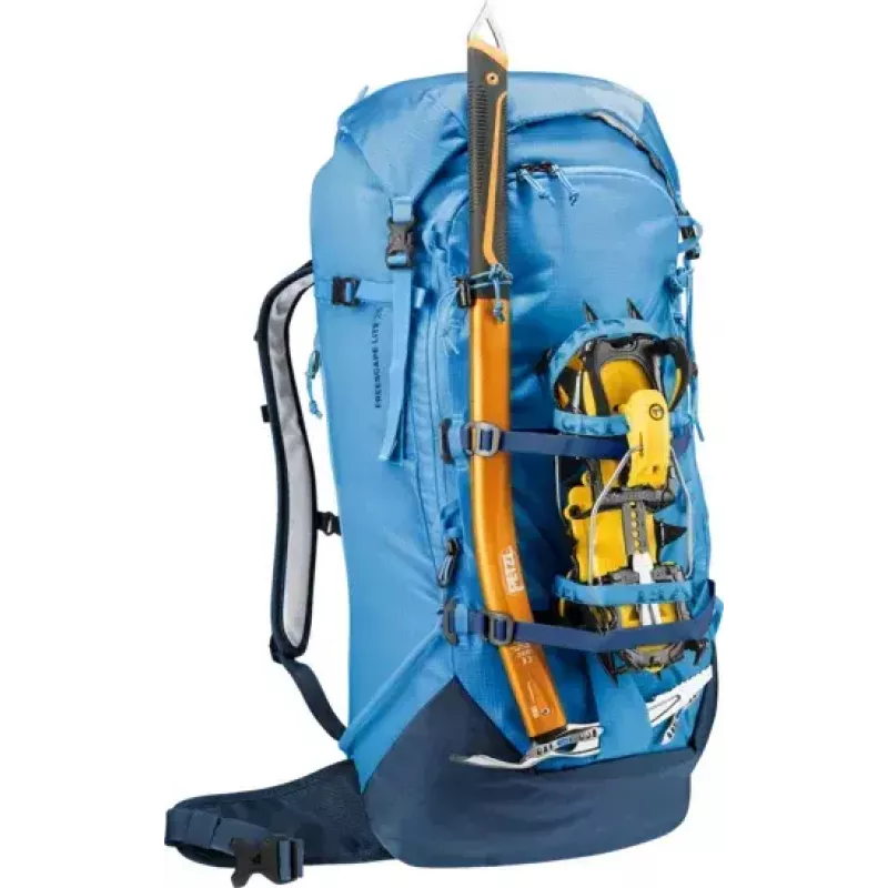 Mochila DEUTER Freescape Lite 26 L — mochila de esquí de travesía sin armazón, 26 L, 1,18 kg, carga superior, azul