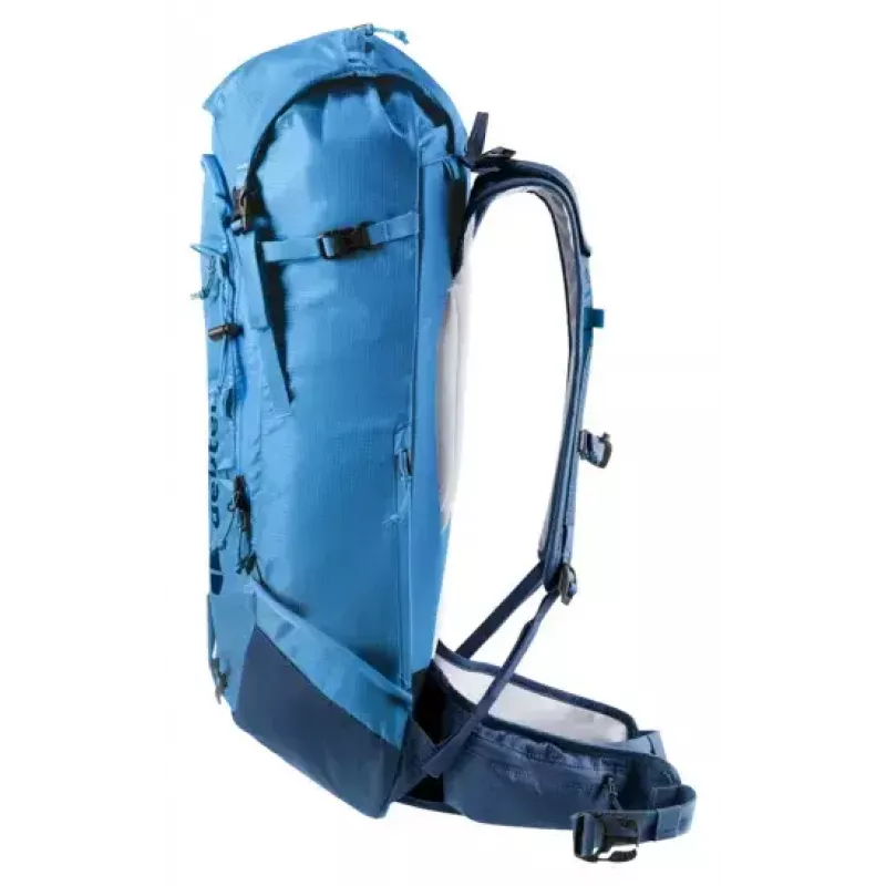 Mochila DEUTER Freescape Lite 26 L — mochila de esquí de travesía sin armazón, 26 L, 1,18 kg, carga superior, azul