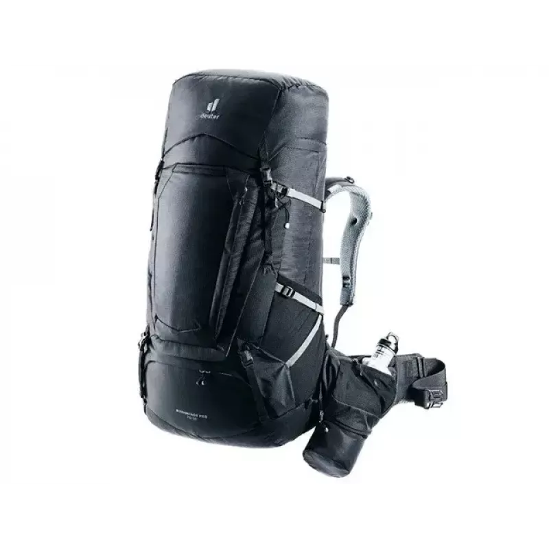 Mochila DEUTER Aircontact Pro 75+10 — capacidad 75+10 l, negra, duradera e hidrófuga