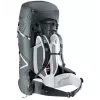 Mochila DEUTER Aircontact Pro 75+10 SL mujer — 75+10 L, corte SL, grafito, 2,88 kg, nailon