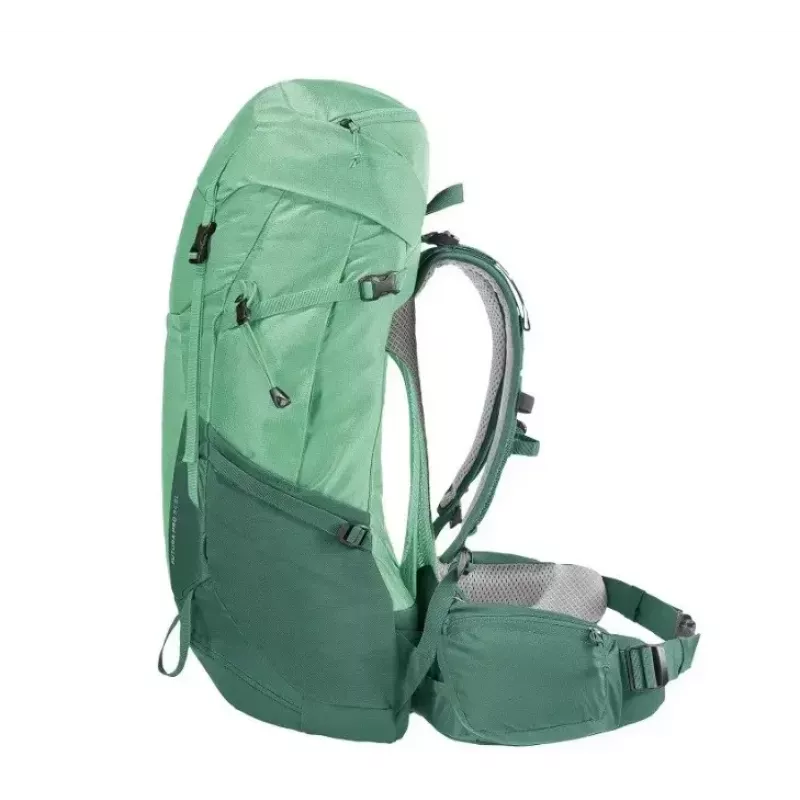 Mochila DEUTER Futura PRO 34 SL mochila de senderismo para mujer, 34 L, material reciclado, verde