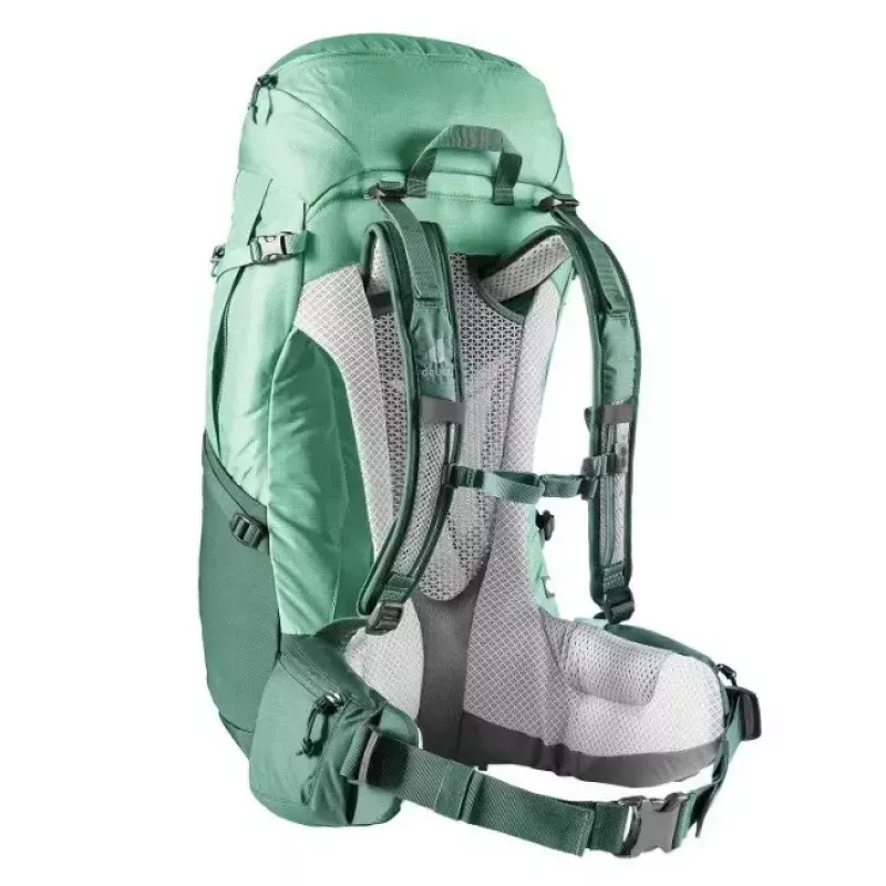 Mochila DEUTER Futura PRO 34 SL mochila de senderismo para mujer, 34 L, material reciclado, verde