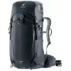 Mochila DEUTER Trail PRO 34 SL — mochila de trekking para mujer 34 L, ligera, robusta, negra