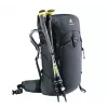 Mochila DEUTER Trail PRO 34 SL — mochila de trekking para mujer 34 L, ligera, robusta, negra