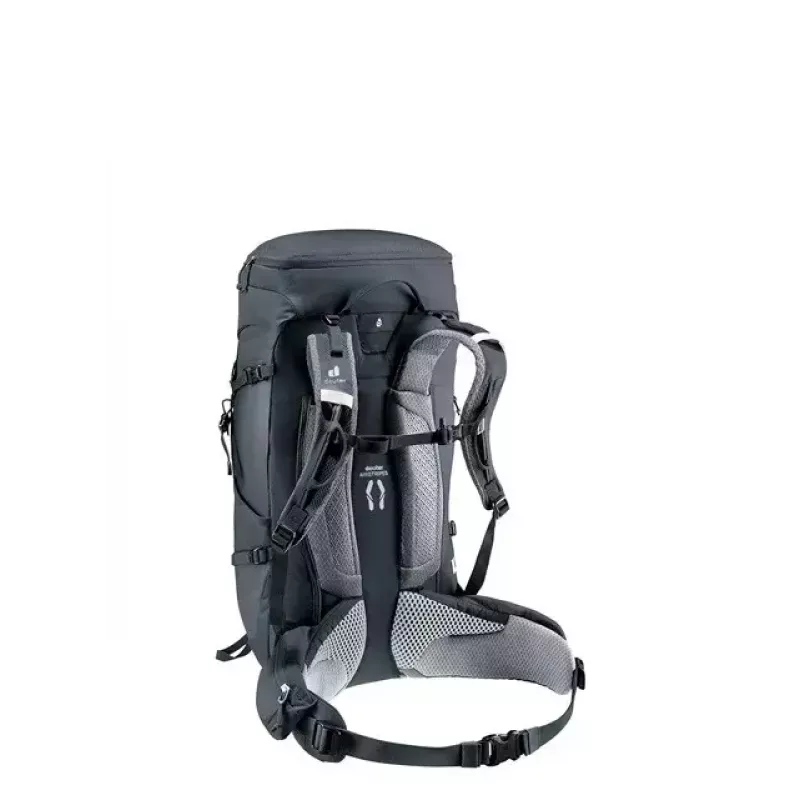 Mochila DEUTER Trail PRO 34 SL — mochila de trekking para mujer 34 L, ligera, robusta, negra