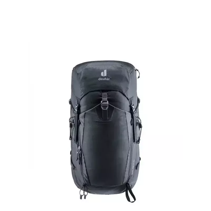 Mochila DEUTER Trail PRO 34 SL — mochila de trekking para mujer 34 L, ligera, robusta, negra