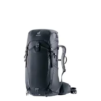 Mochila DEUTER Trail PRO 34 SL — mochila de trekking para mujer 34 L, ligera, robusta, negra