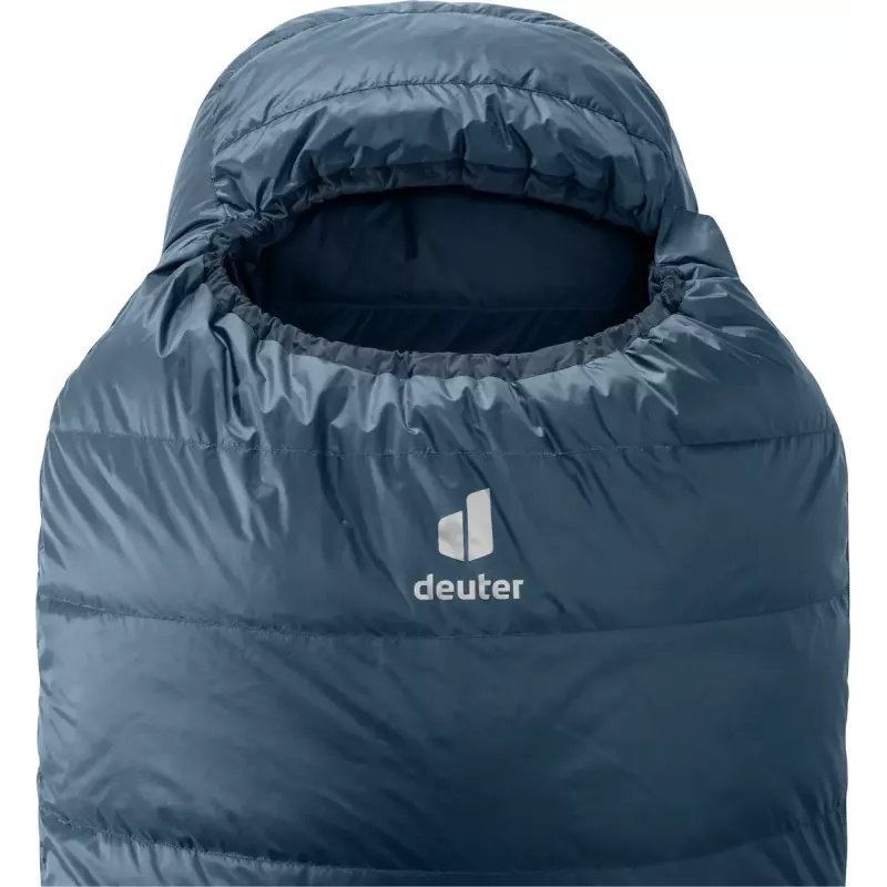 Saco de dormir DEUTER Astro 500 EL -2°C / 28°F, momia para adultos, 2200×800×520 mm, Ripstop azul