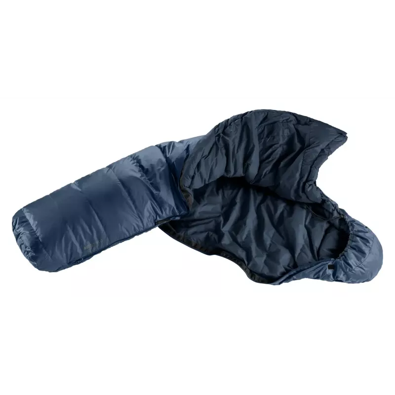 Saco de dormir momia DEUTER Astro 300 +2°C / 36°F Ripstop azul, ancho 760 mm, profundidad 490 mm