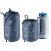 Saco de dormir momia DEUTER Astro 300 EL +2°C/36°F — altura máxima de usuario 200 cm, ancho 790 mm, profundidad 520 mm, Ripstop azul