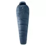 Saco de dormir momia DEUTER Astro 300 EL +2°C/36°F — altura máxima de usuario 200 cm, ancho 790 mm, profundidad 520 mm, Ripstop azul