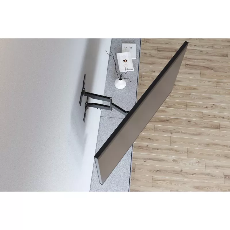 Soporte de pared Hama Ultraslim negro
