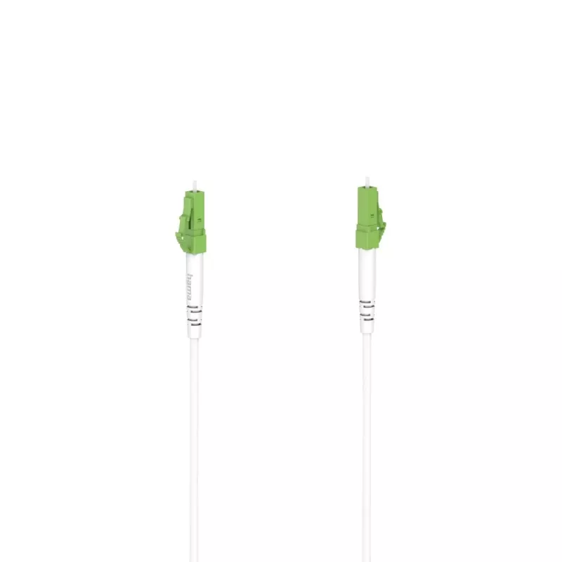 Hama 00200798 cable InfiniBand/fibra óptica 15 m LC LC/APC blanco