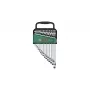 Bosch 1 600 A02 Z9E, 6,7,8,9,10,11,12,13,14,15,16,17,18,19,21 mm, acero inoxidable, acero cromo-vanadio, satinado, 15 piezas