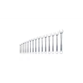 Bosch 1 600 A02 Z9E, 6,7,8,9,10,11,12,13,14,15,16,17,18,19,21 mm, acero inoxidable, acero cromo-vanadio, satinado, 15 piezas