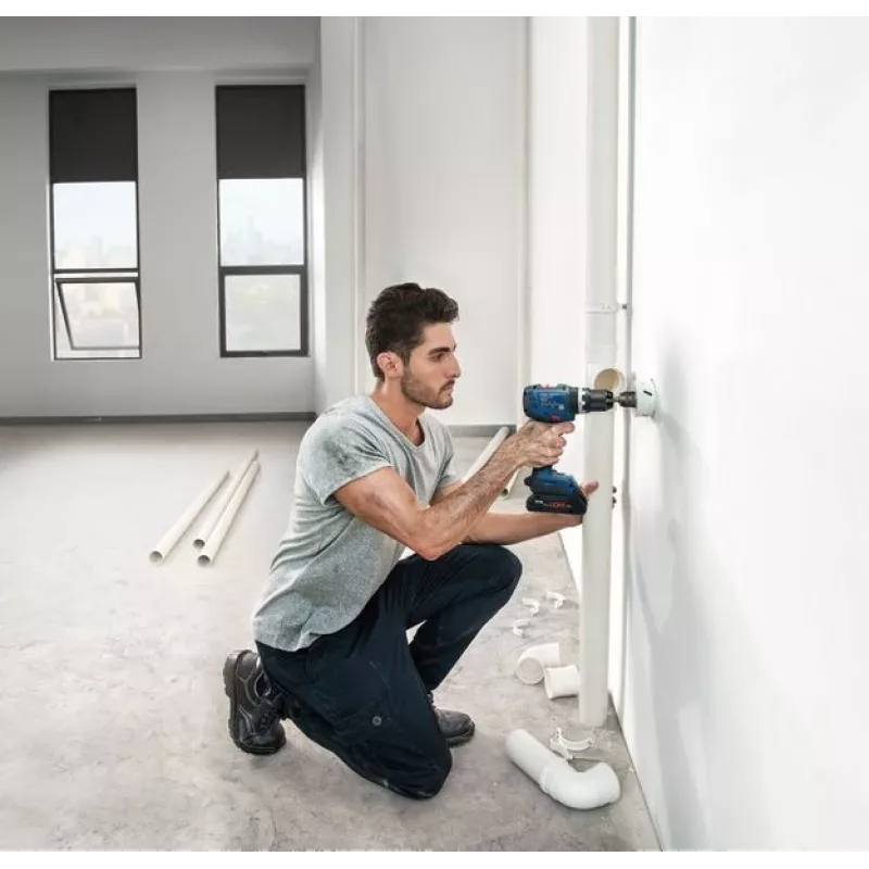 Bosch GSB 18V-65 Professional 27000 rpm azul