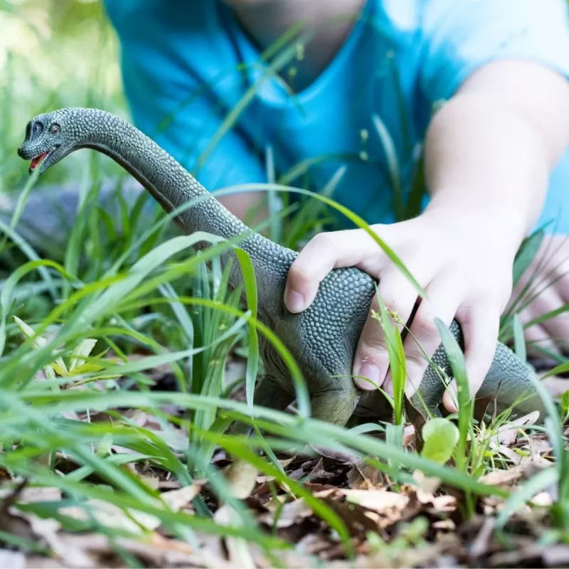 schleich Dinosaurios Brachiosaurus, 4 años, Era de los dinosaurios, La conquista de la Tierra, Dinosaurios y volcán, Los primeros gigantes, multicolor, plástico