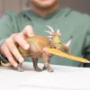 schleich Dinosaurios Triceratops, 4 años, Conquering the Earth, Dinosaurios y volcán, multicolor, plástico, 1 ud.