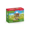 schleich FARM WORLD Conejera, Granja, Animales de granja / Juguete de granja, 3 años, multicolor, plástico