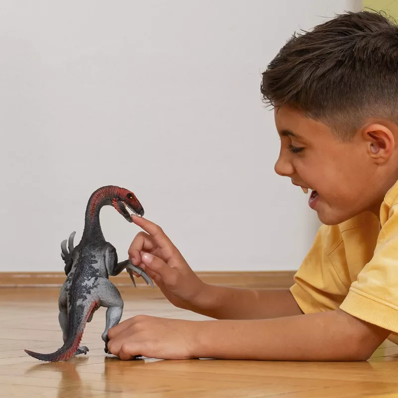 schleich Dinosaurios Therizinosaurus, 4 años, Conquistar la Tierra, Dinosaurios y volcán, multicolor, plástico, 1 ud.