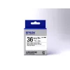 Epson cartucho de etiquetas Standard LK-7WBN negro/blanco 36mm (9m)