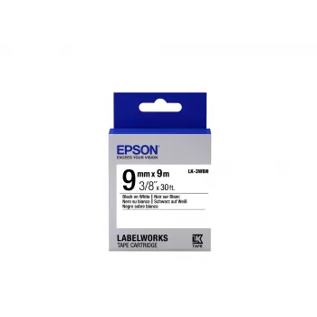 Epson cartucho de etiquetas Standard LK-3WBN Standard negro/blanco 9mm (9m)
