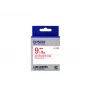 Cartucho de etiquetas Epson Standard LK-3WRN rojo/blanco 9mm (9m), rojo sobre blanco, Japón, 9 mm, 9 m, 1 ud., 25 mm