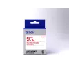 Cartucho de etiquetas Epson Standard LK-3WRN rojo/blanco 9mm (9m), rojo sobre blanco, Japón, 9 mm, 9 m, 1 ud., 25 mm