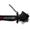 Linterna frontal Led Lenser H15R Core — linterna LED frontal, 2500 lm, batería 21700, IP67, alcance 250 m, 4 niveles de potencia, aluminio, negra